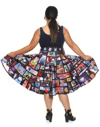 Star Trek™ TOS CATS Midi Skirt